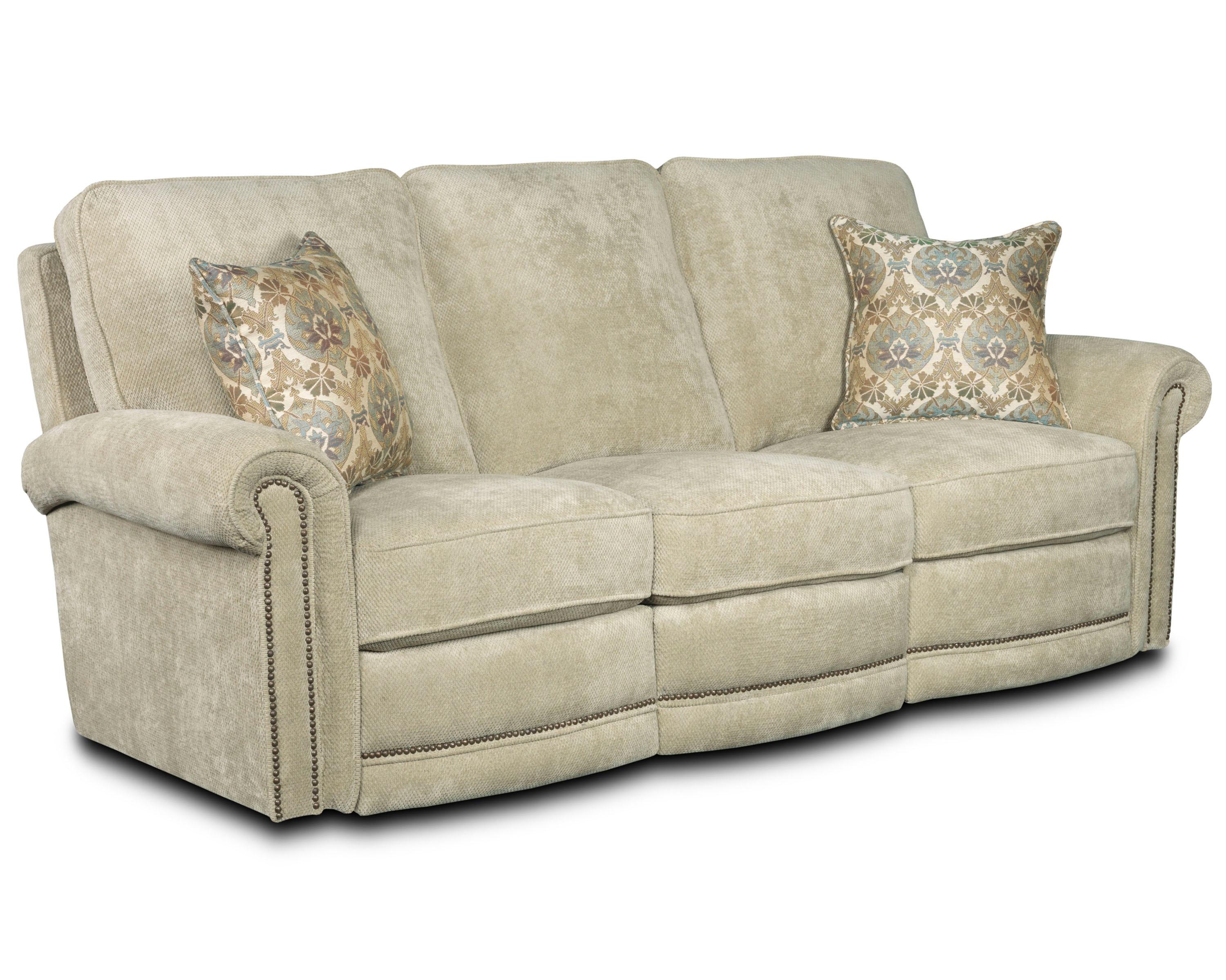 Lane Jasmine Traditional Power Reclining Sofa AHFA Reclining Sofas